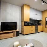 J&m Global Premium 21st Floor Skyline Apartment Katowice